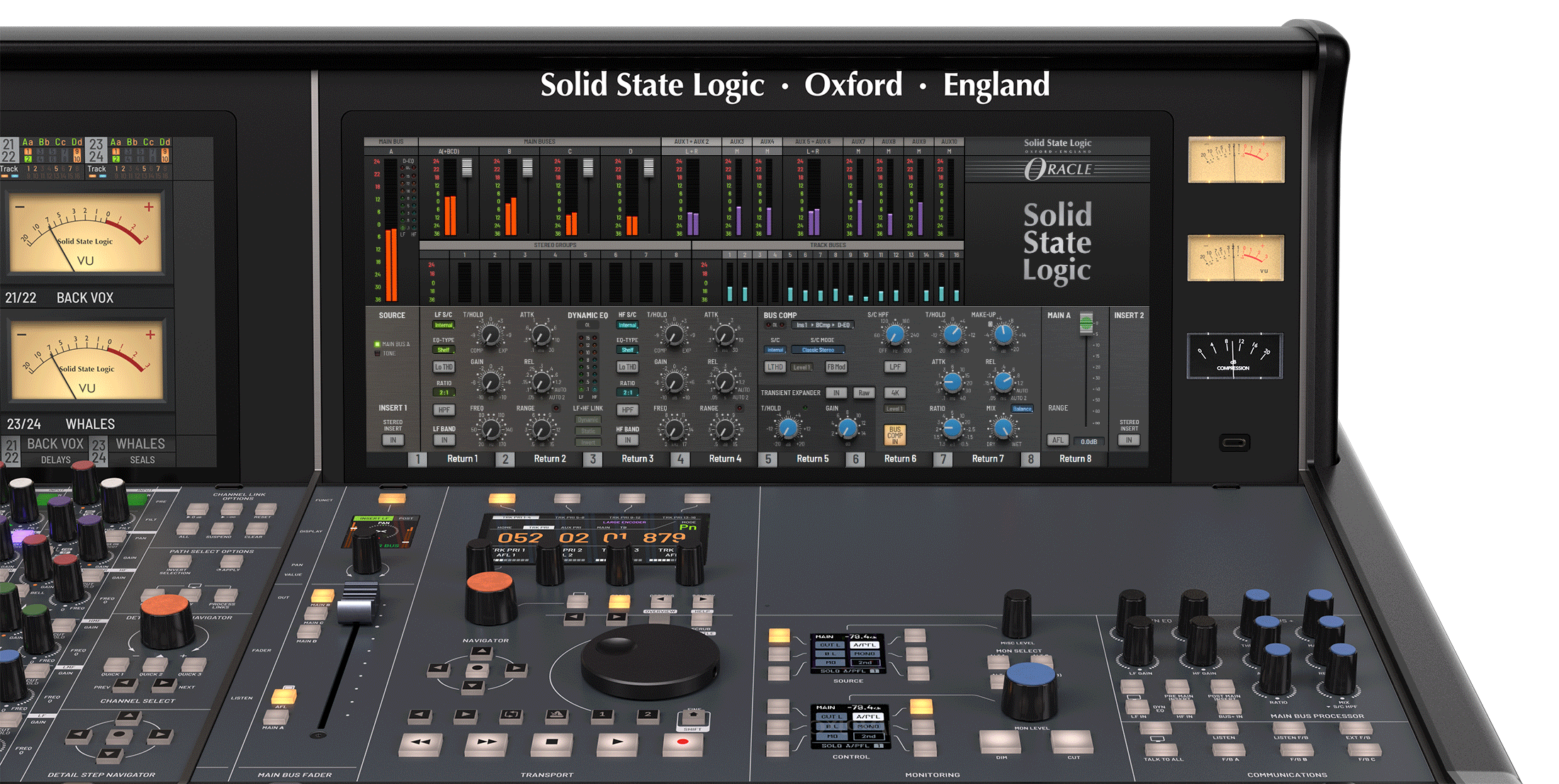 GIF de demostración de la pantalla de la consola de Oracle